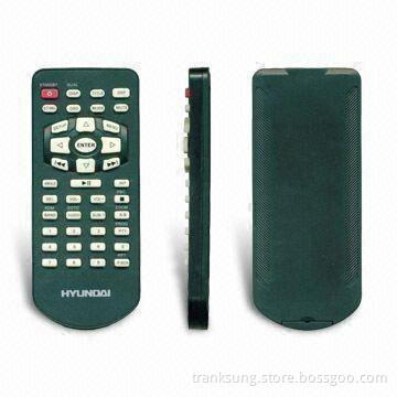 Ultra-thin Remote Control with Rubber Buttons, Measures 130 x 55 x 12mm